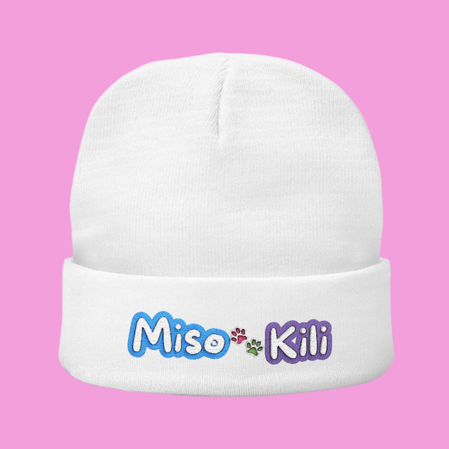 Miso & Kili Embroidered Beanie