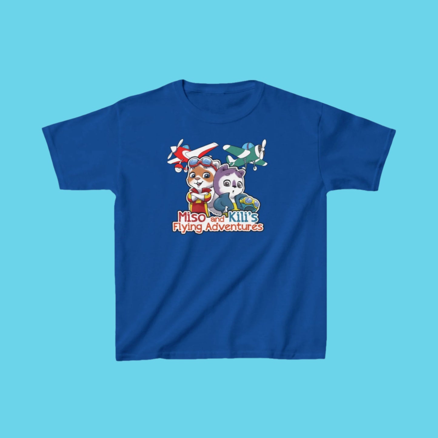 Miso & Kili's Flying Adventures Kids Tee