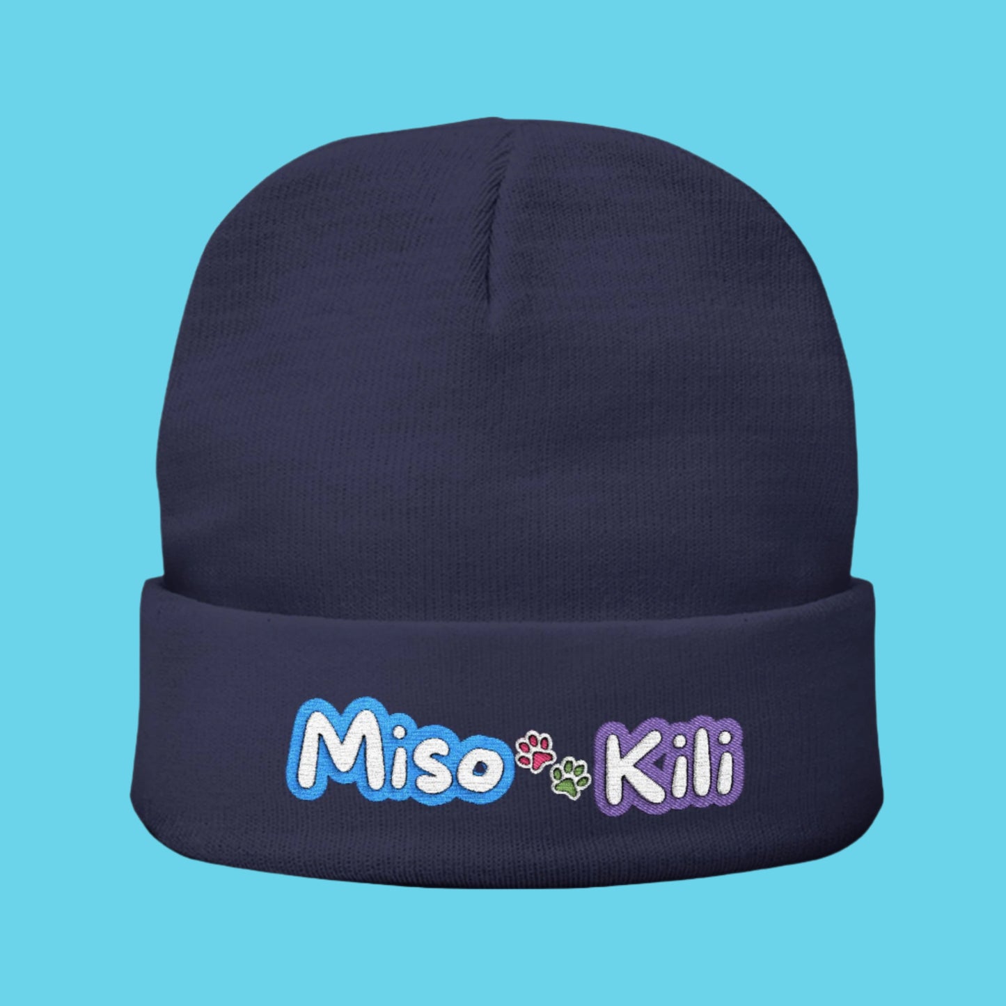 Miso & Kili Embroidered Beanie