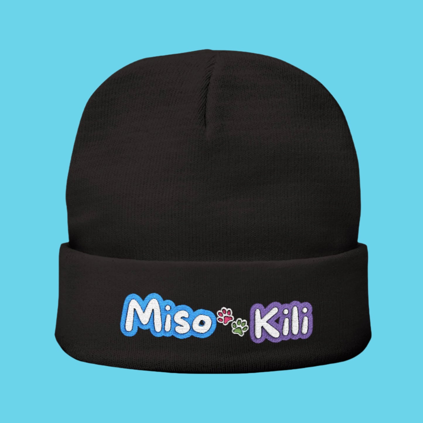 Miso & Kili Embroidered Beanie