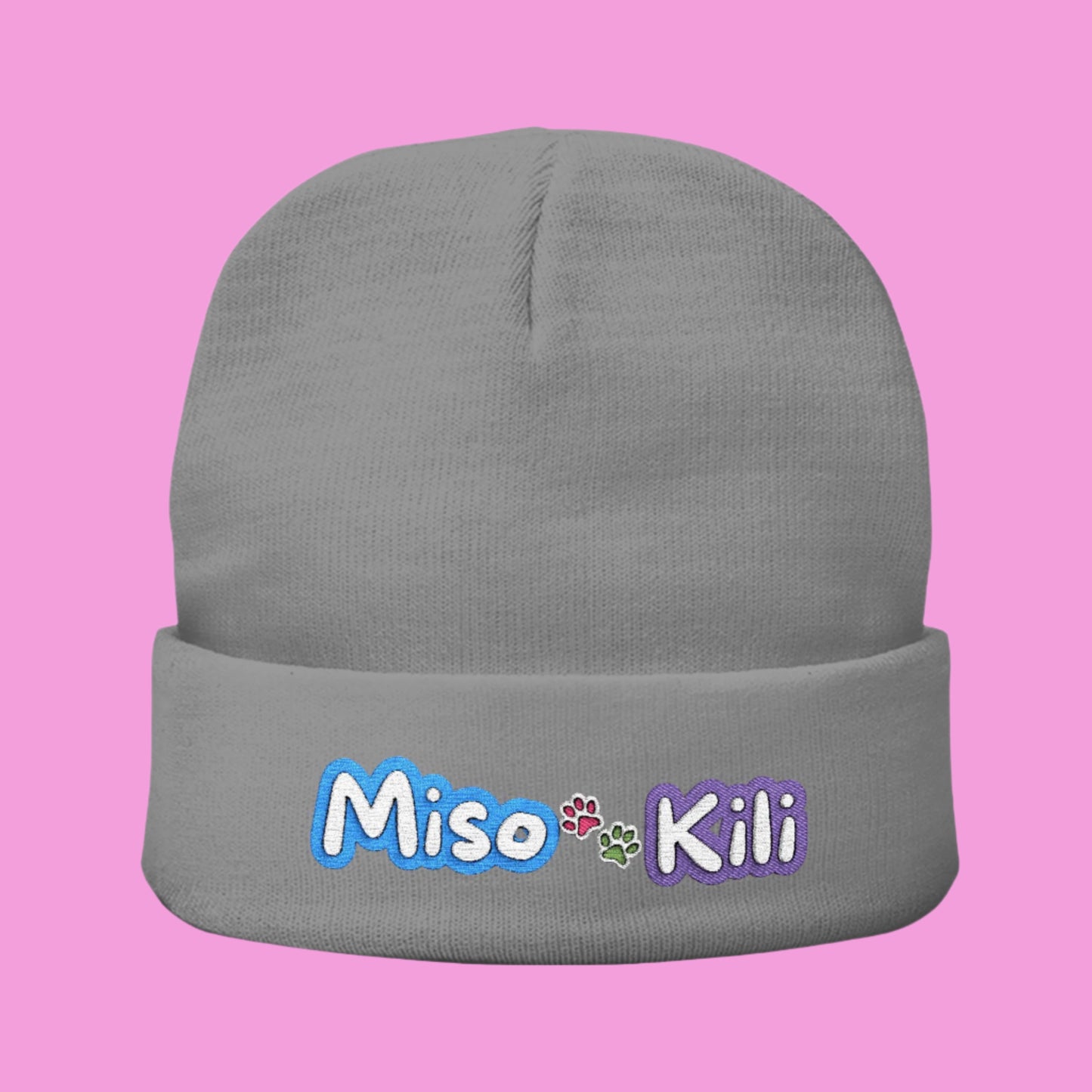 Miso & Kili Embroidered Beanie