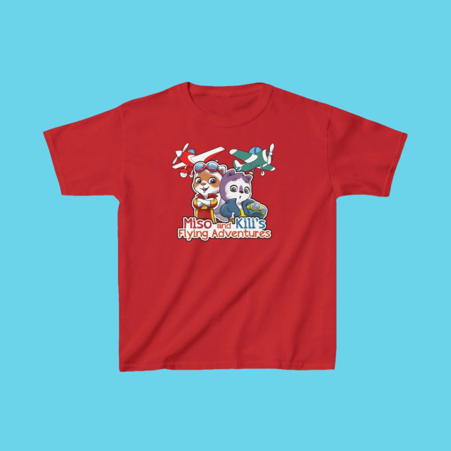 Miso & Kili's Flying Adventures Kids Tee