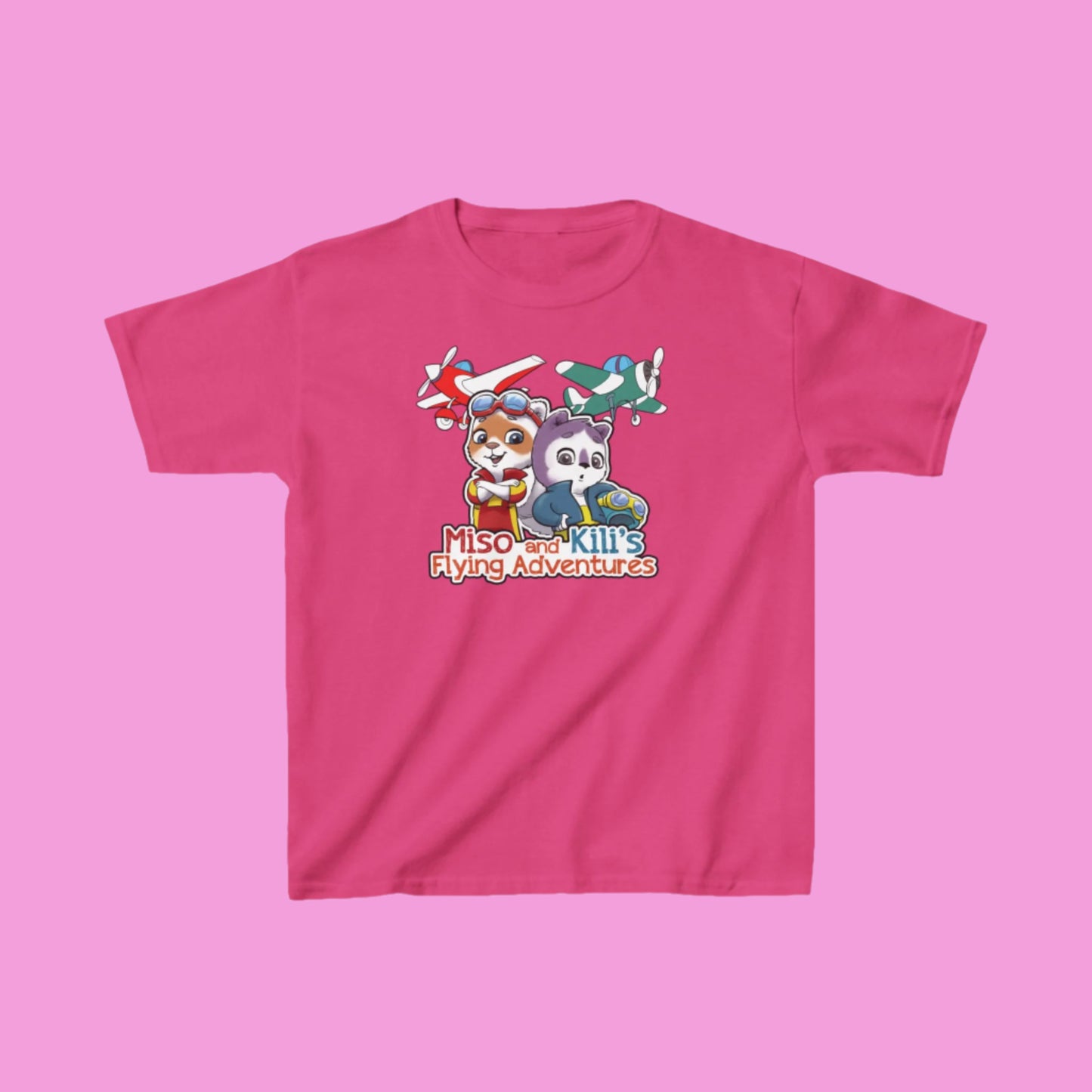 Miso & Kili's Flying Adventures Kids Tee