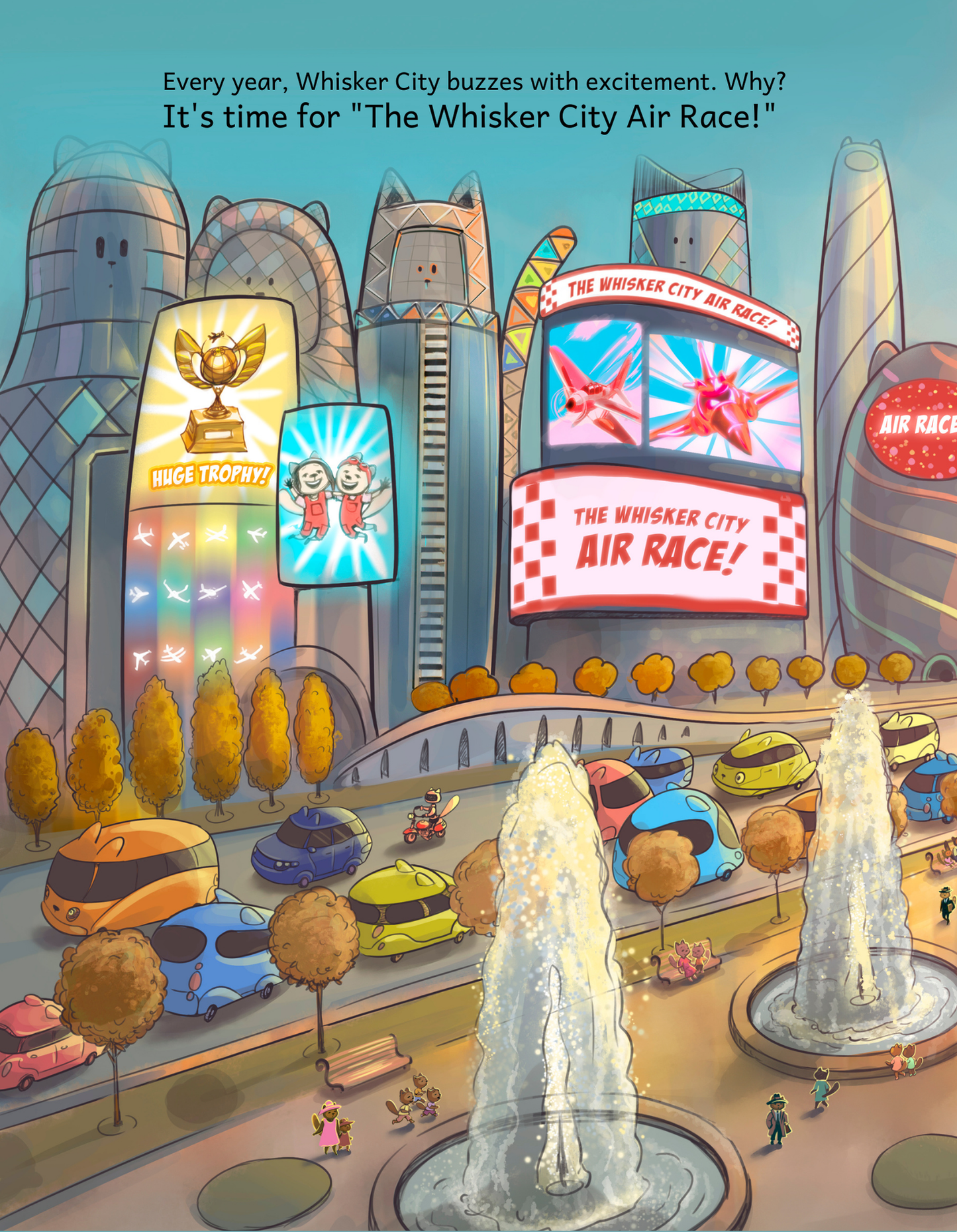 The Whisker City Air Race Softcover