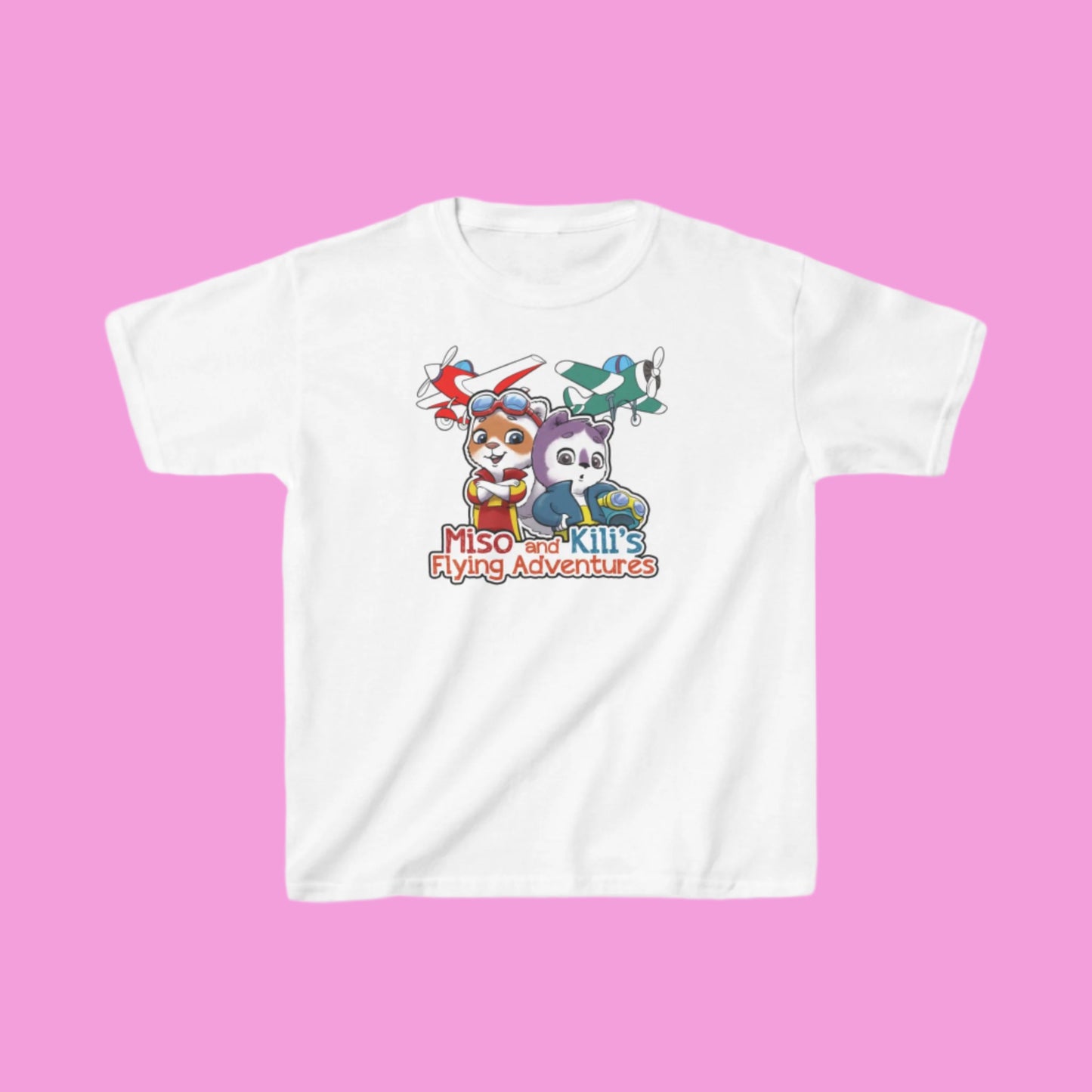 Miso & Kili's Flying Adventures Kids Tee