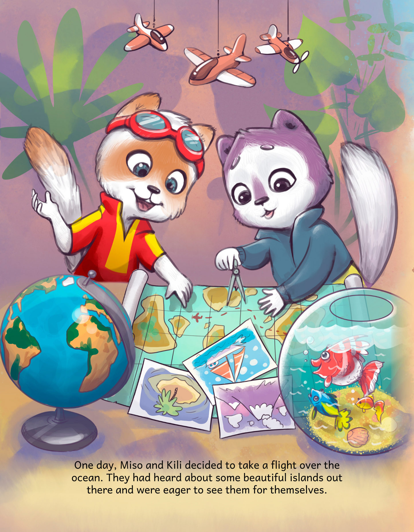 New Island Friends Hardcover