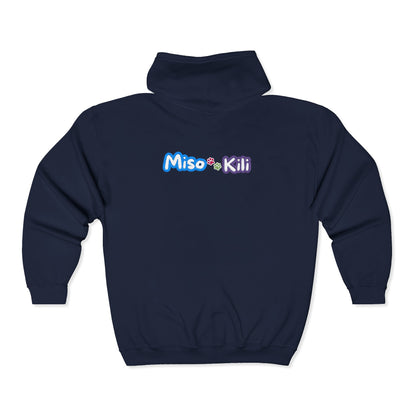 Miso & Kili Embroidered Zip Hoodie